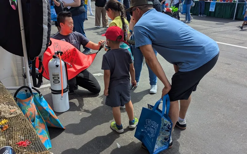 LA County Sanitation District Earth Day — Ghost Diving USA